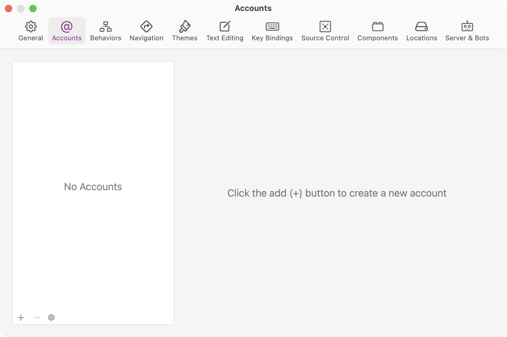 Xcode » Preferences » Accounts